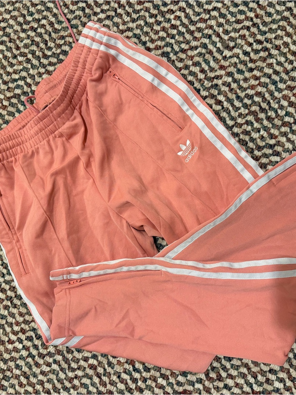 Adidas light Pink Track Pants